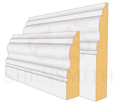 330 MDF Skirting Board