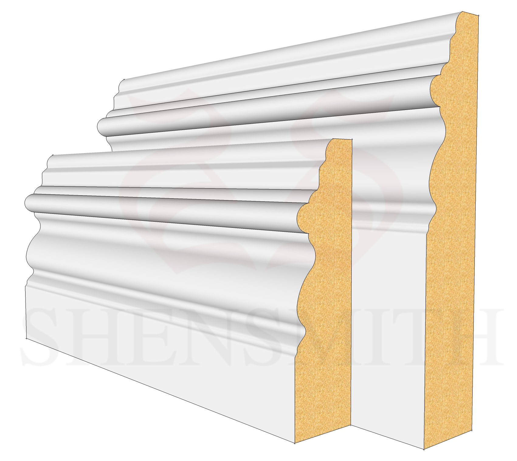 Elizabethan MDF Skirting Board