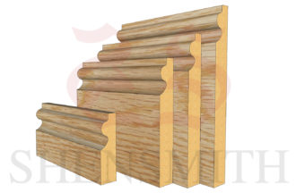 Torus Oak Veneered Skirting Board