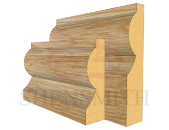 Torus Oak Skirting Board from mdfskirtingboards.co.uk
