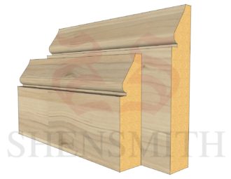 1898 Ash Skirting Board