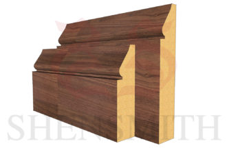 1898 Walnut Skirting Board