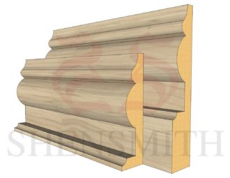 1914 Ash Skirting Board