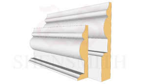 1914 Beech Skirting Board