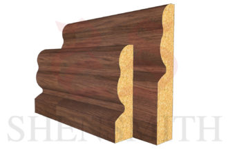 2513 Walnut Skirting Board