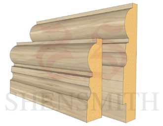 323 Ash Skirting Board