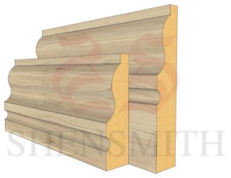 327 Ash Skirting Board