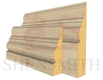 Antique Ash Skirting Board