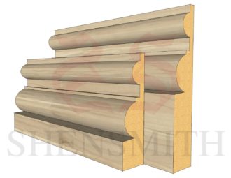 Belmoral Ash Skirting Board