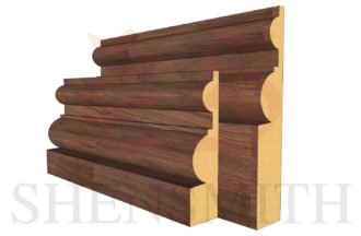 Belmoral Walnut Skirting Board