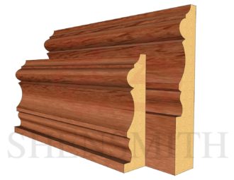 derby Cherry Skirting Board