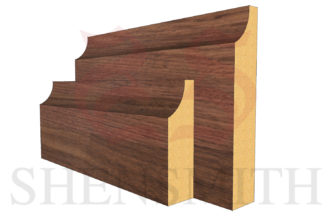 Edge Walnut Skirting Board