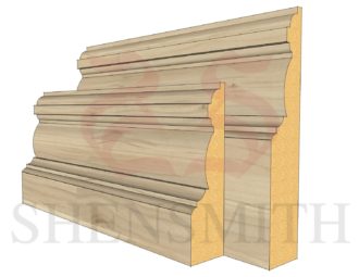Edwardian Ash Skirting Board