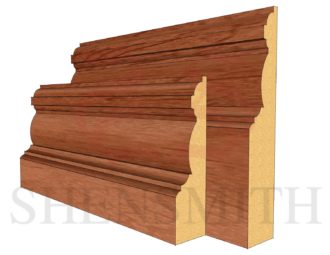 Edwardian Cherry Skirting Board
