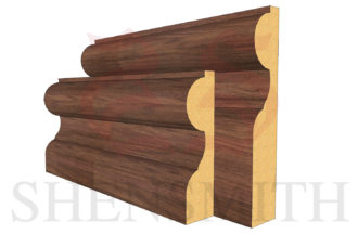 Elegance Walnut Skirting Board