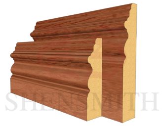Elizabethan Cherry Skirting Board