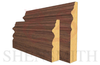 Elizabethan Walnut Skirting Board
