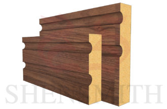 Jazz 2 Walnut Skirting Board