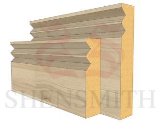 Jazz Ash Skirting Board