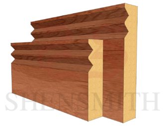 Jazz Cherry Skirting Board