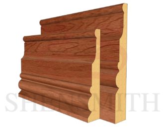 London Cherry Skirting Board