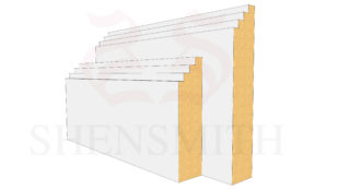 Mini Steps Beech Skirting Board