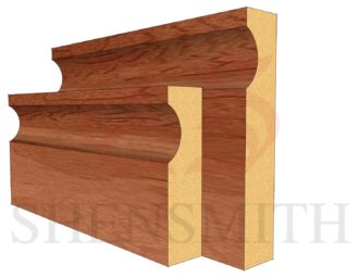 Modern Cherry Skirting Board