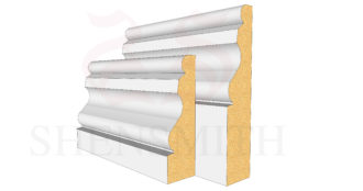 Ogee 2 Beech Skirting Board