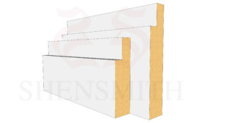 Step Beech Skirting Board
