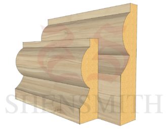 Torus Ash Skirting Board