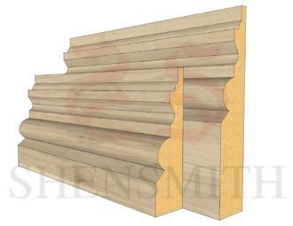 Tudor Ash Skirting Board