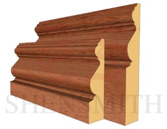 Victoriana Cherry Skirting Board