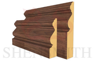 Victoriana Walnut Skirting Board