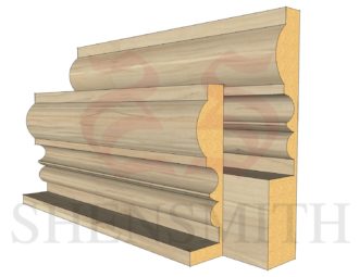 Essex Ash Skirting Board