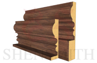 Wessex Walnut Skirting Board