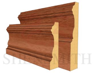 Windsor Cherry Skirting Board