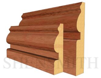 Worcester Cherry Skirting Board