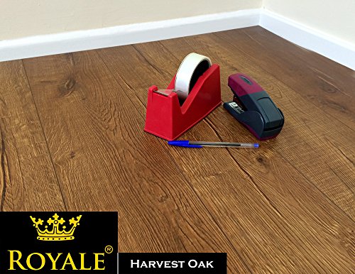 12mm Laminate Wood Flooring Packs - V Groove - AC5 - Embossed Oak - High Quality - Image 4