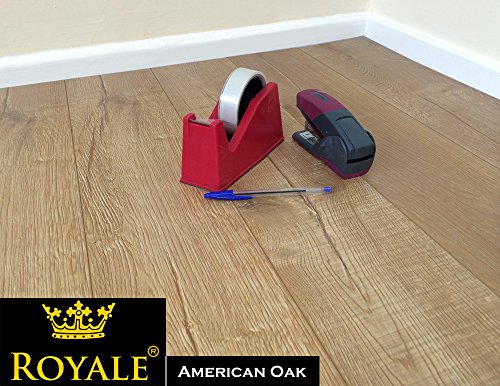 12mm Laminate Wood Flooring Packs - V Groove - AC5 - Embossed Oak - High Quality