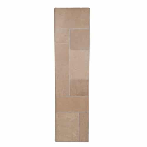 8mm - AC3 Click & Slide - Laminate Flooring - Beige Tile Effect - 2.12sqm by Brooklyn Clothing - Image 3