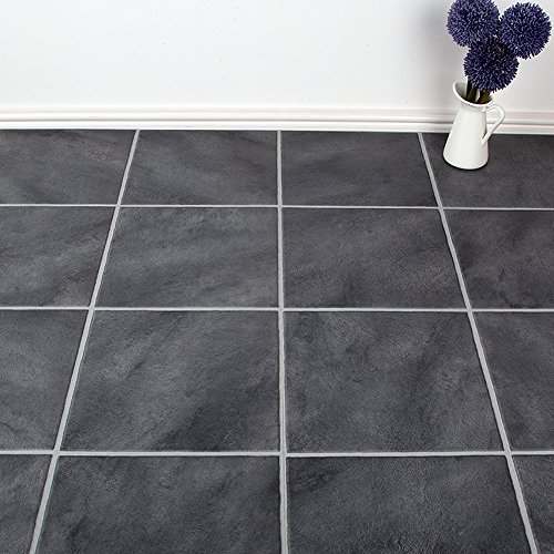 8mm - Laminate Flooring - Anthracite Effect - 2.50sqm by Brooklyn Clothing