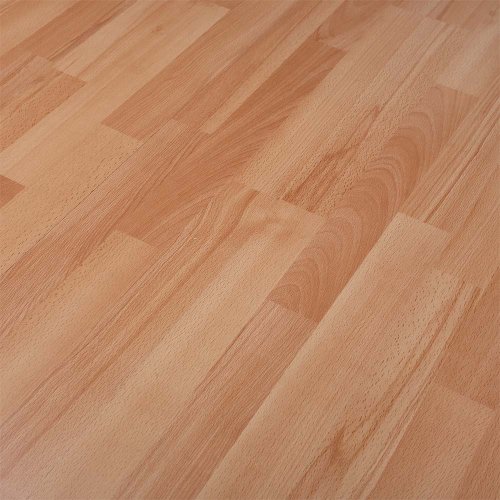 6mm - AC3 Click & Slide - Laminate Flooring - Beech - 2.66sqm by Klikka