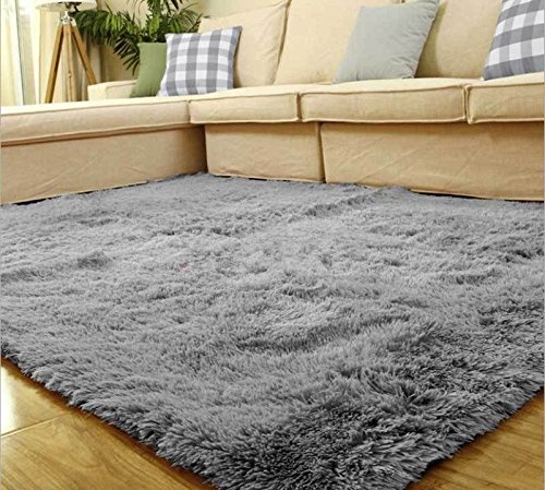 80*120cm Living Room Floor Mat/cover Carpets Floor Rug Area Rug [Gray]