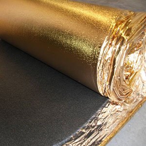 Sonic Gold Laminate Flooring Underlay 5mm 15sqm Wood Underlay Rolls