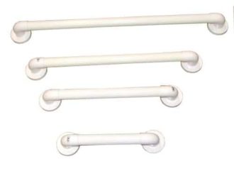 Grab Rail/Handle 12" Heavy duty Ribbed with concealed screws, Ideal for Bathroom use by HealthCentre