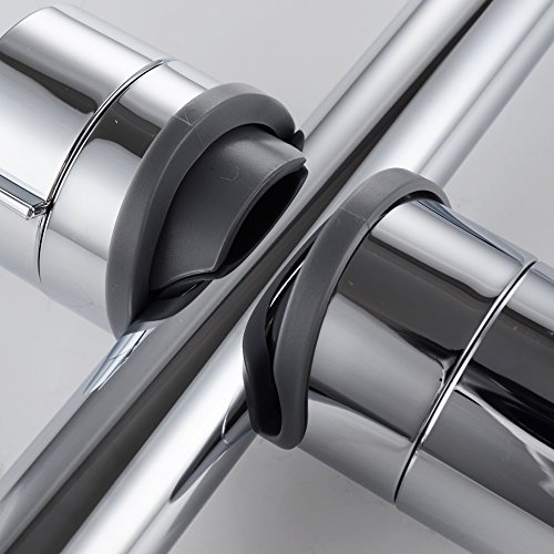 KES Replacement Hand Shower Bracket for Slide Bar Adjustable 18-25MM O.D., Chrome Plated, PB4 - Image 6