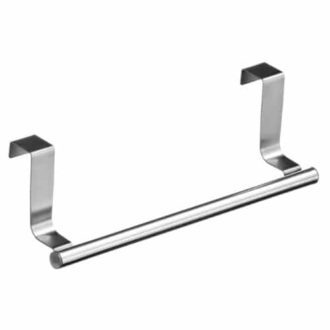 Over Kitchen Cabinet Door Tea Hand Towel Rail Holder Hanger Storage