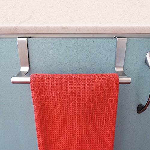 Tatkraft Horizon Over the Cabinet Door Stainless Steel Tea Towel Holder - Image 5
