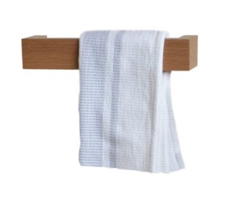 Wireworks Slimline 28 cm Hand Towel Rail, Beige